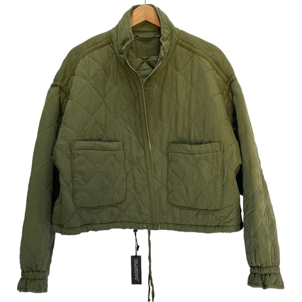 Blank NYC Cropped Quilted Jacket